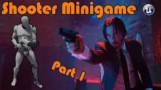 Setting Up The Project | Shooter Minigame Part 1 - Unreal Engine Tutorial