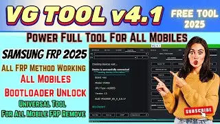 VG Tool 4.1 🔥 Unlock ANY Android in Minutes! (2025 Updated Guide)