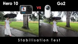 Insta360 Go2 vs GoPro Hero 10 - Stabilisation Test