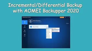 How to Make an Incremental Backup/Different Backup&Full Backup?