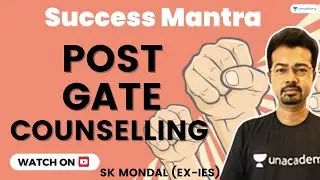 Post GATE counselling session by S K Mondal (Ex.IES) #gate #mechanical