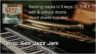 Jazz Jam Tenor Sax - Backing track available 