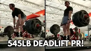 545LB CONVENTIONAL DEADLIFT | 3X BODYWEIGHT