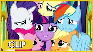 Las Mane 6 lloran juntas antes de dejar Ponyville - MLP: La Magia de la Amistad [Esp. Latino]