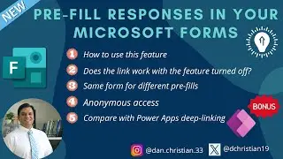 Pre-Fill Responses in Your Microsoft Forms