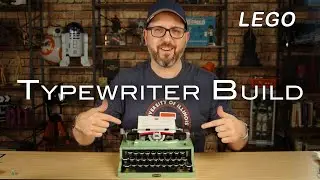 Building the LEGO Ideas Typewriter