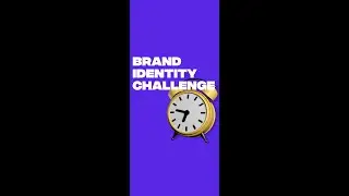 I did the 20 min brand identity challenge and THIS Happened... 🤯