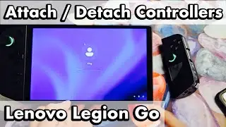 Legion Go: How to Attach & Detach Controllers