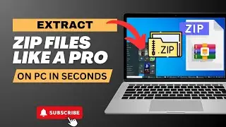 How to Extract Zip Files on PC || Extract zip files like a PRO 2025 