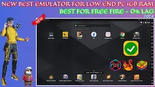 Lite LdPlayer Best Emulator For Free Fire Low End PC | LD Player Lite New Version For PC OB45 (2024)
