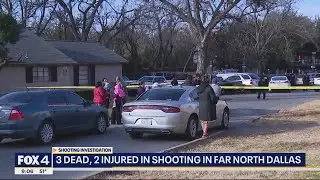 3 dead, 2 injured in shooting in far north Dallas