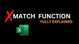 How to use XMATCH FUNCTION with examples in Excel | Fully Explained | Hindi