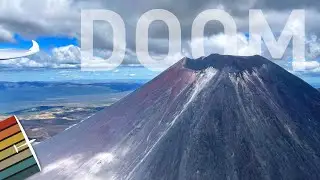 Gliding to the heart of Mount Doom