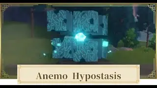 [HD] Genshin Impact how to kill Anemo Hypostasis fast! Guide (Air Cube)