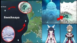 CONFIRMED!! NEW DETAILS OF Snezhnaya Region MAP Areas - Genshin Impact leaks