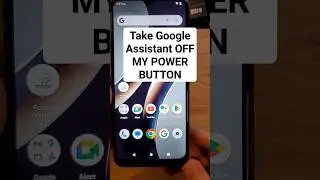 BLU G53 The Google Assistant is on my Power Button - Remove it Now!