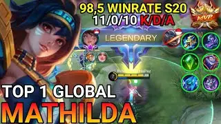 98,5 winrate S20|BEST BUILD MATHILDA 2021|CARA MAIN MATHILDA TERBARU|TOP 1 GLOBAL [BiiMo OMO HaPaz]