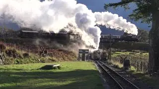 Herfstlandschappen bij de Ffestiniog Railway | Autumn landscapes on the Ffestiniog Railway