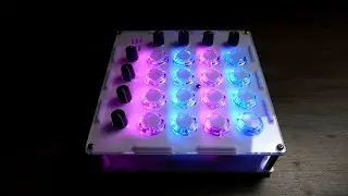 I built an arcade RGB  DIY MIDI controller with an Arduino!