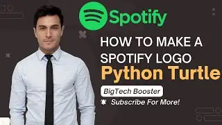 Spotify Logo | How to make a Spotify Logo with Python Turtle