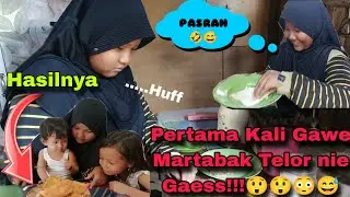Konten Pertama Kali Gawe Martabak Telor Auto Tumpah❗❗😲🤣