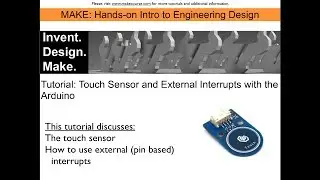 Tutorial: External Interrupts with the Arduino at the Example of a Sensor Touch Pad