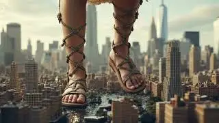 AI Giantess Scenes (The AI Giants are Back!  Part 1)