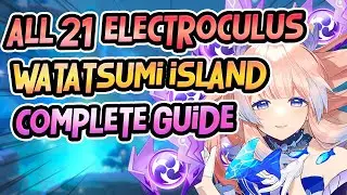 Watatsumi Island All 21 Electroculus Locations | Genshin Impact Inazuma 2.1