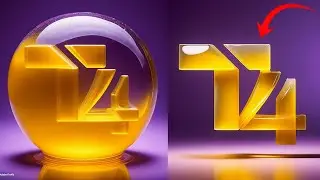 Trending 3D Logo Design Using Ai | Turn Your Simple Logo into 3D Logo | Adobe Firefly