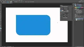 Photoshop Tutorial: CC New Rectangle Corner Radius Options -HD-