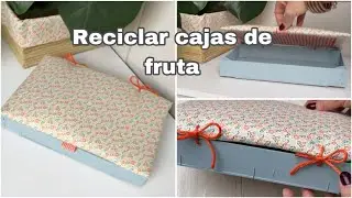 DIY Reciclar Cajas de fruta de madera