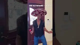 Bro took 1 day of duo lingo. Song Blue Pantalones by King Bach