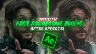 Smooth Fast Aggressive Zooms Tutorial For your Edits! | After Effect's Tutorial FOR BEGINNERS