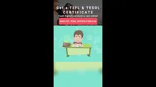 TEFL/TESOL certificate online 