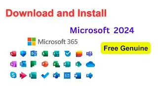 how to download Microsoft 365 || install Microsoft office 2024 free