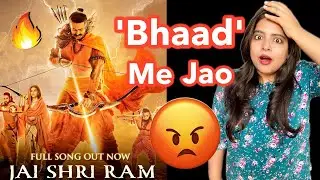 Jai Shri Ram Adipurush Song REVIEW | Deeksha Sharma