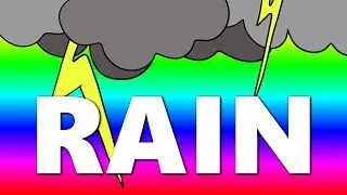Rain - a Peter Patter READ ALOUD Nursery Rhyme about Noah's Ark