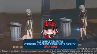 All Lordly Trashcan in Penacony – Paperfold University College | Quick Guide | HSR