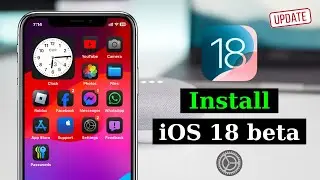 How To Download & Install iOS 18 on Any iPhone | Get iOS 18 developer beta | Update iOS 17 to 18