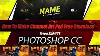 | PUBG MOBILE ANNIVERSARY | MARCH 23 | YT CHANNEL ART-SLEEK GAMING BANNER FOR YOUTUBE  CHANNEL |