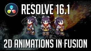 How to Import 2D Animations in Resolve 16.1 - Tutorial for Beginners