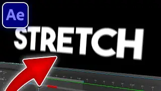 How to Create a Stretch Pop Up Text in After Effects