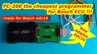 FC-200 Programmer.New Adapter can also read /write Bench edc16. No reason to use clones anymore !