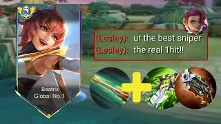 TOP GLOBAL BEATRIX BRUTAL 1HIT SNIPER BUILD!! (Auto Winstreak) MUST TRY