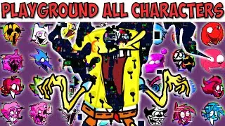 ALL Characters Test | FNF Character Test | Gameplay VS My Playground