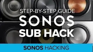 Sonos sub hack DIY: How-to wiring guide to add any powered subwoofer to Sonos with Ikea Symonisk