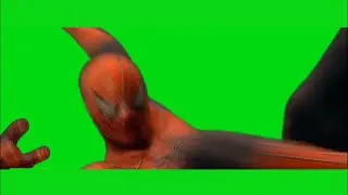 Spider-Man 2 finale swing green screen