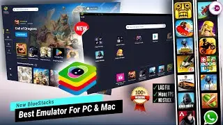 New BlueStacks: Play Games on PC & Mac, Android Emulator For Low-end PC/Laptop