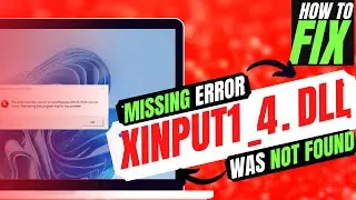 ✅ How to Fix Xinput1_4.dll Missing from computer/Not found❌ Error 💻 Windows 10/11/7 💻 32/64Bit