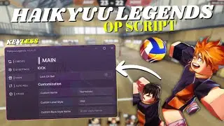 *NEW* Haikyuu Legends Script | Pastebin 2025